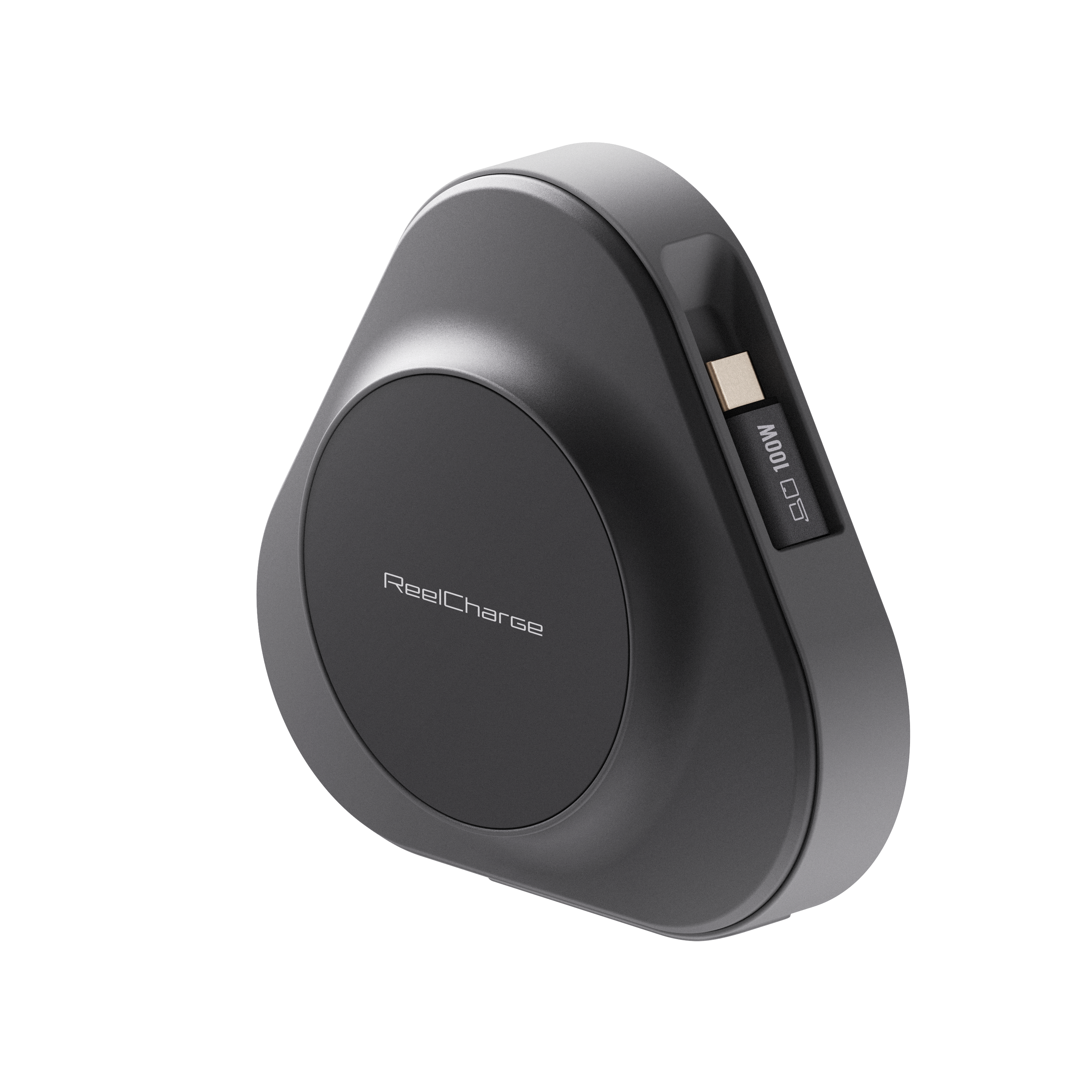 3-in-1 Qi2 100W Power Station w/ 25W Wireless Charging & Dual Retractable USB-C Cables Out