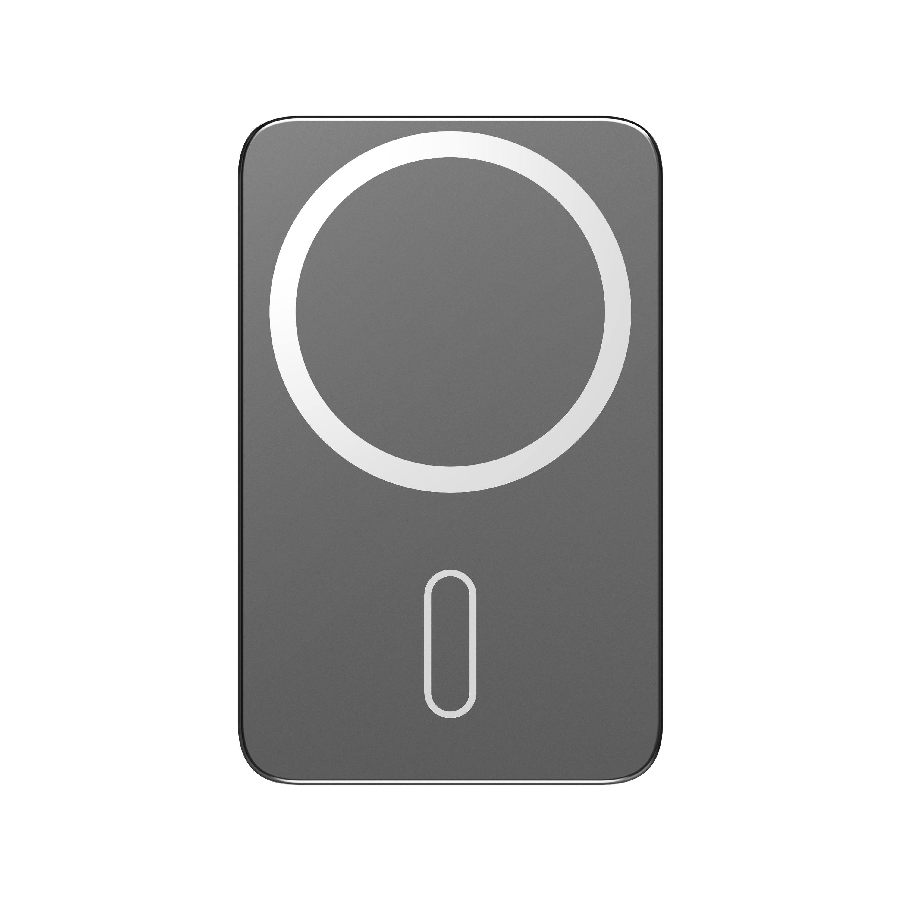 10,000 mAh Semi-solid state battery with an LED display and aluminum housing; includes a USB-C cable