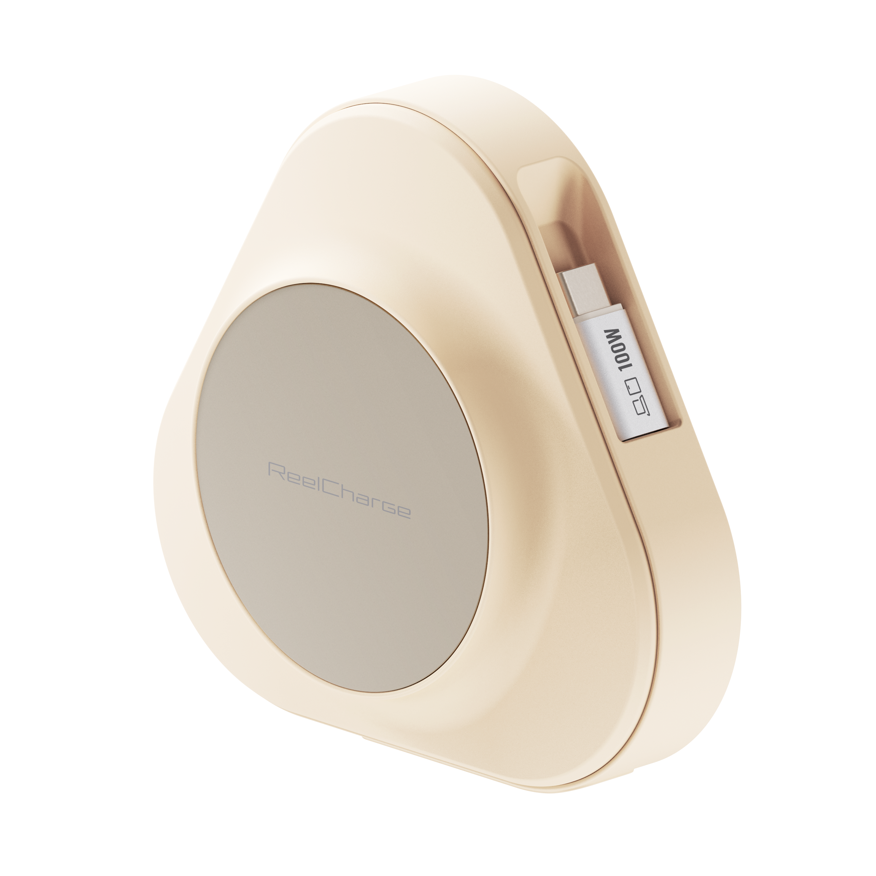 3-in-1 Qi2 100W Power Station w/ 25W Wireless Charging & Dual Retractable USB-C Cables Out