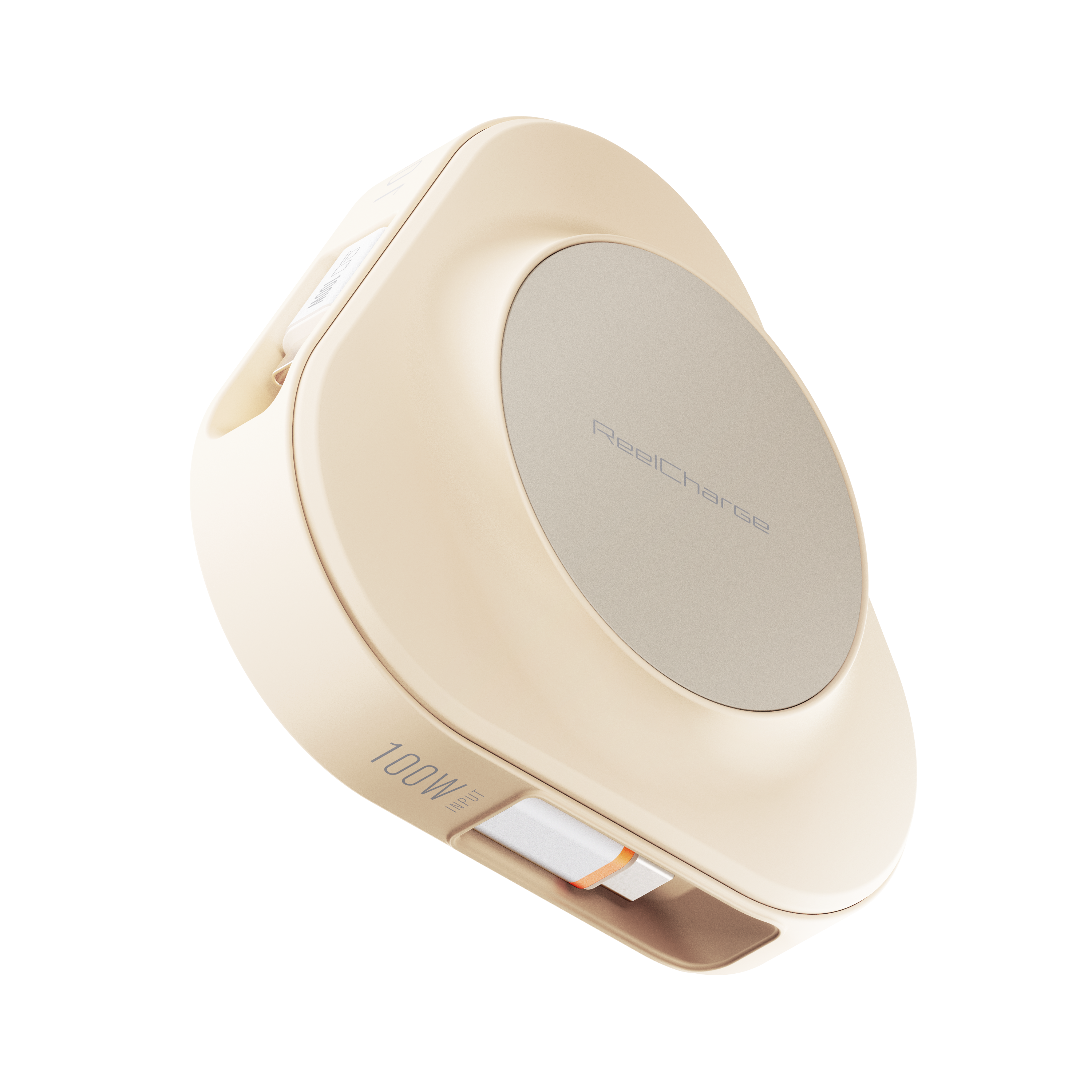 3-in-1 Qi2 100W Power Station w/ 25W Wireless Charging & Dual Retractable USB-C Cables Out