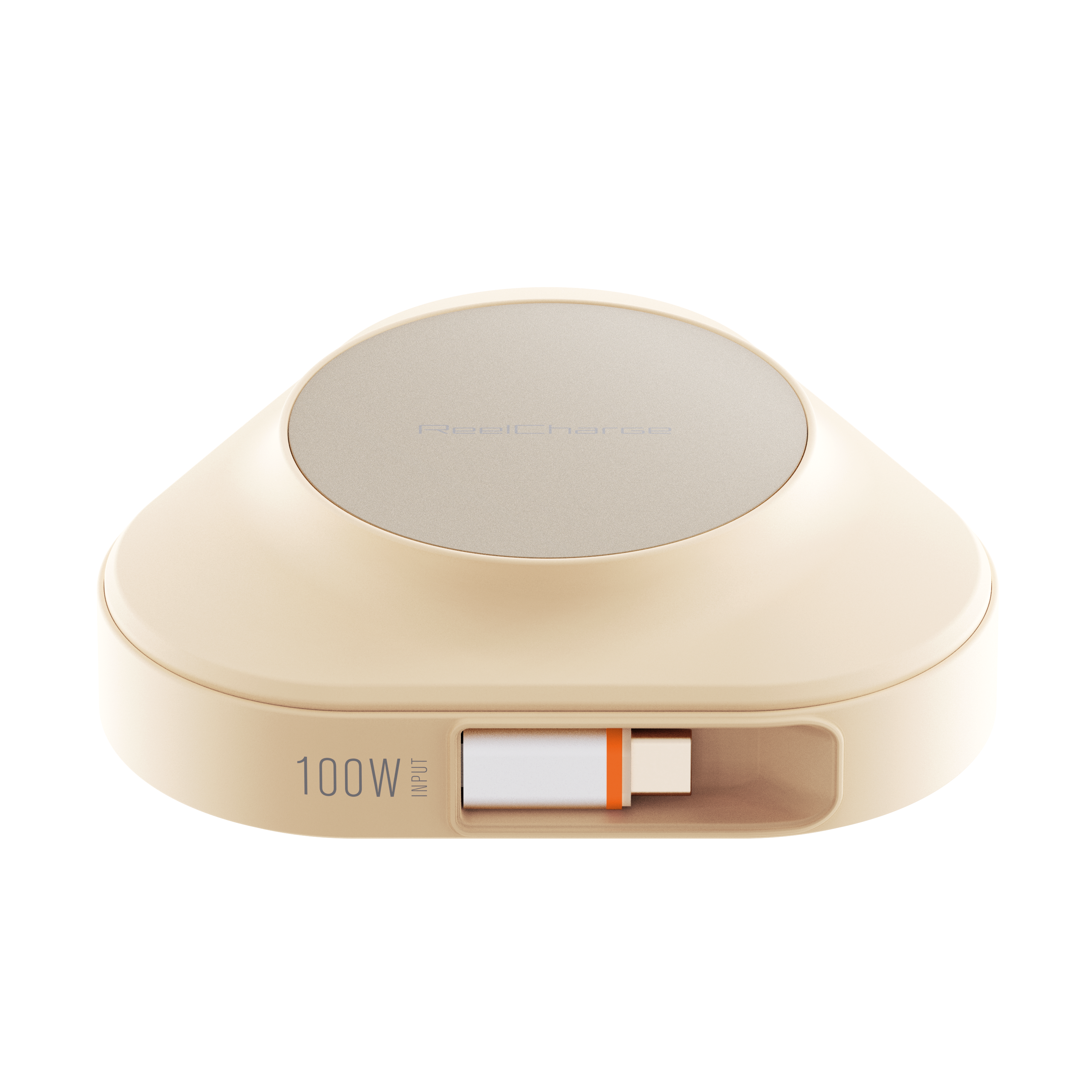 3-in-1 Qi2 100W Power Station w/ 25W Wireless Charging & Dual Retractable USB-C Cables Out