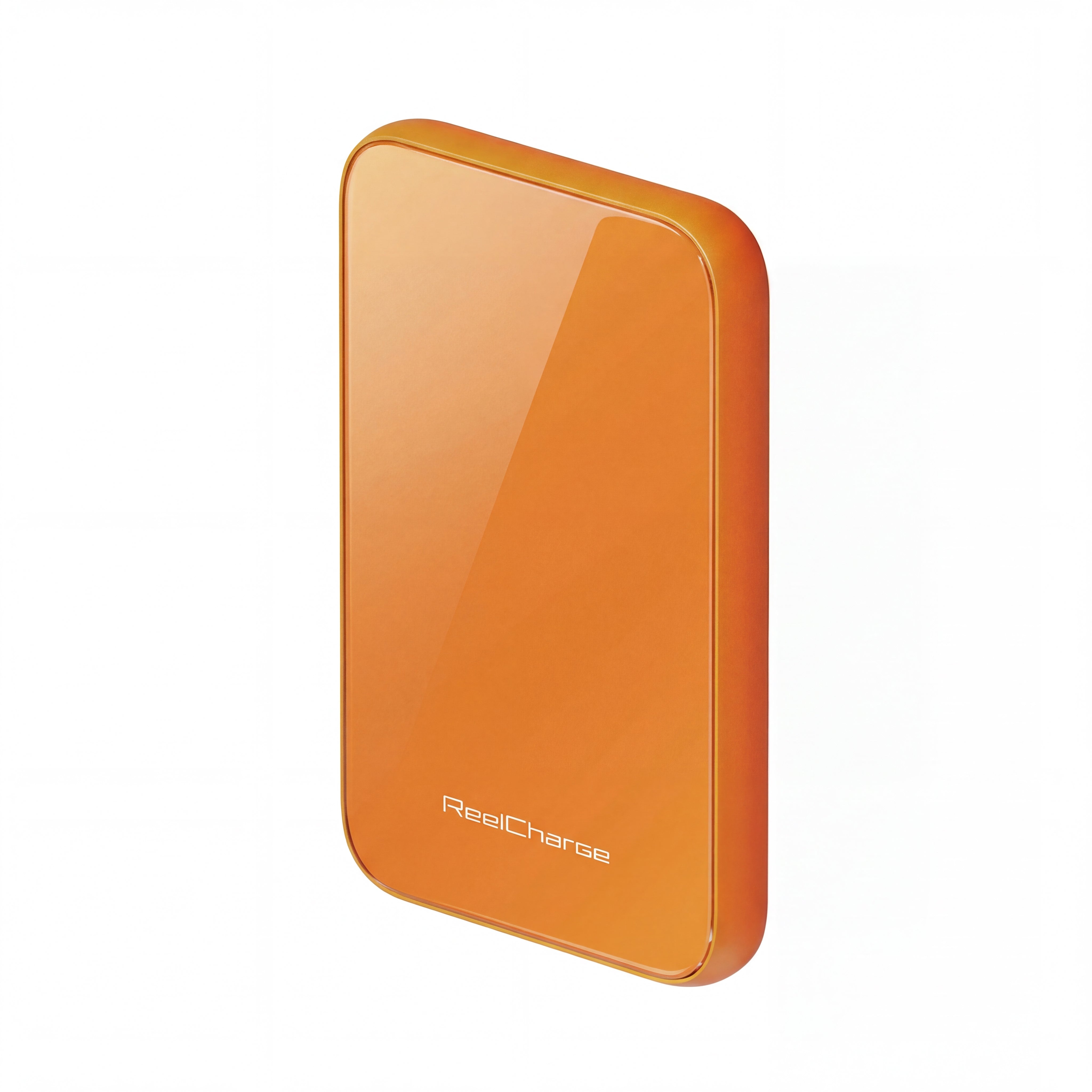 ReelSafe Glass Power Bank 5K - Gray, Silver, Orange