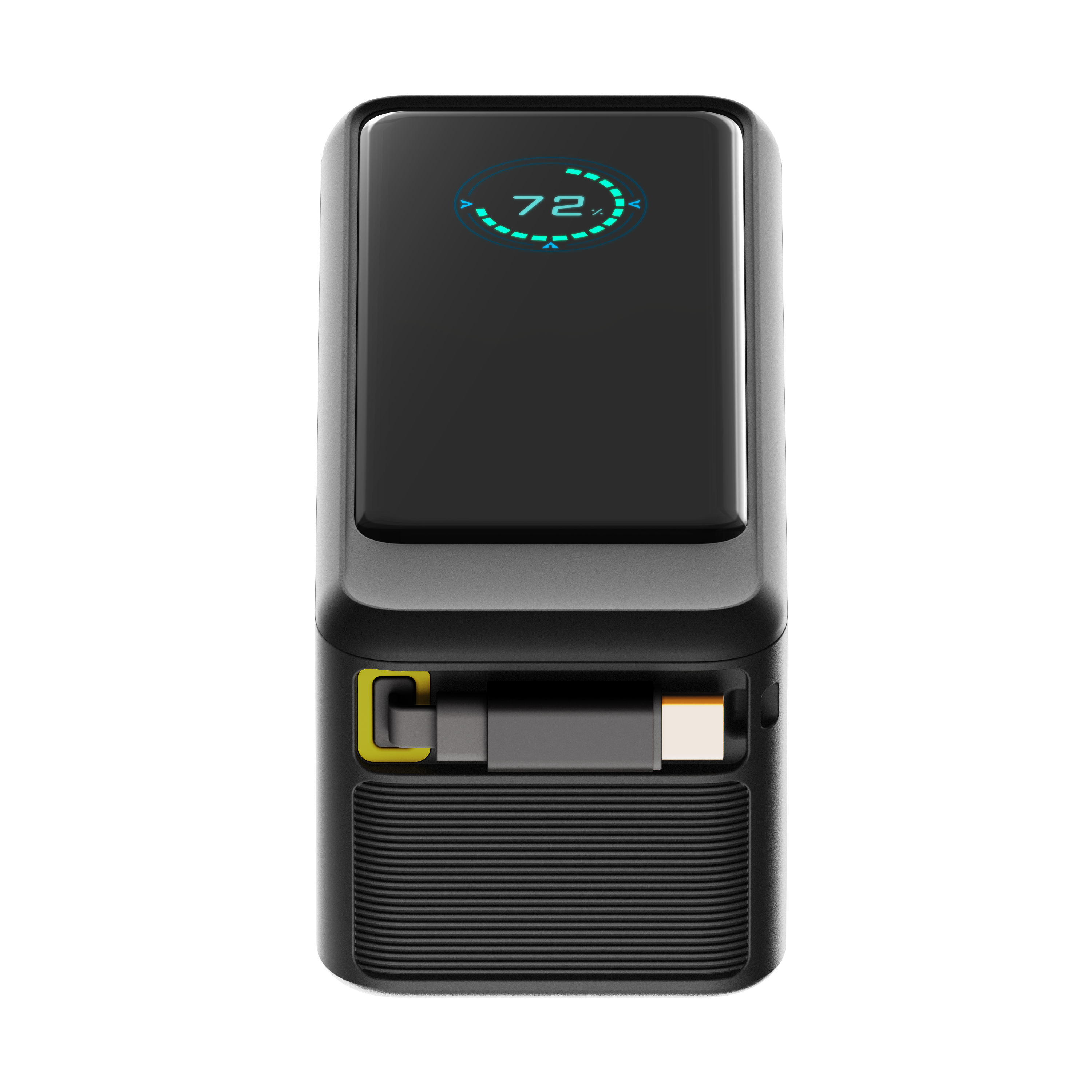 15K mAh Power Bank with Retractable Cable - 67W