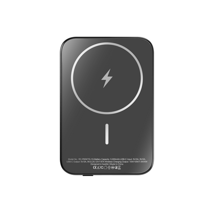 Solid State Premium Wireless Power Bank - 5,000 mAh