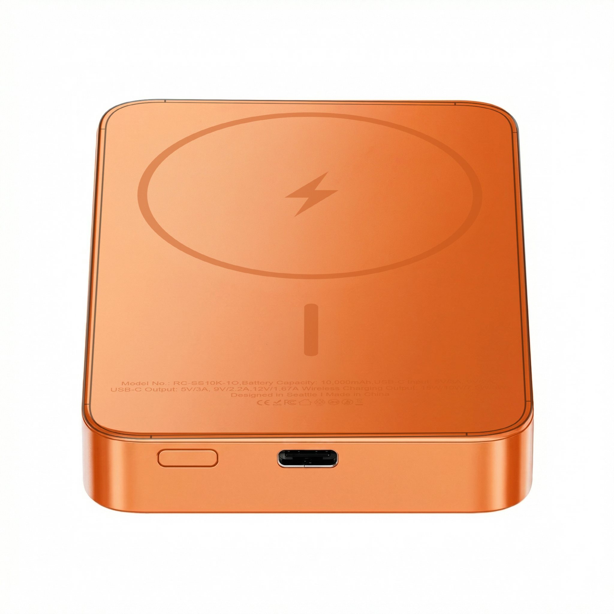 Solid State Wireless Power Bank - 10K mAh