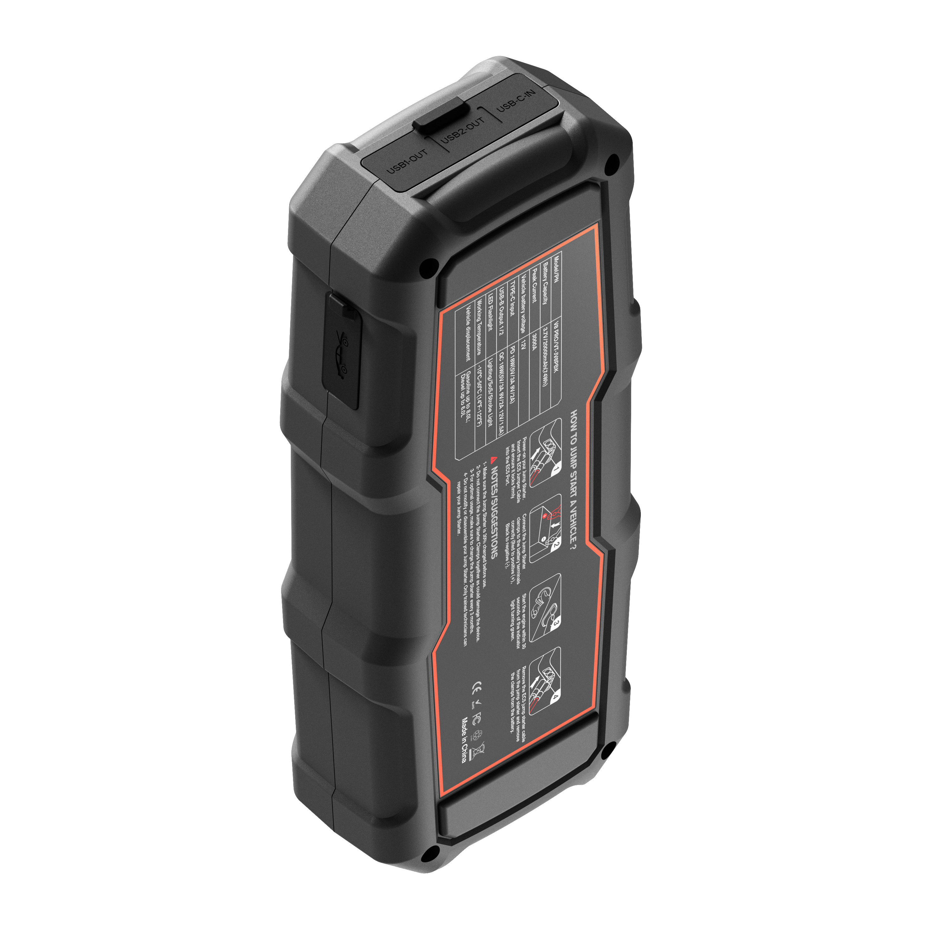 Vehicle Jump Starter - V8 Engines