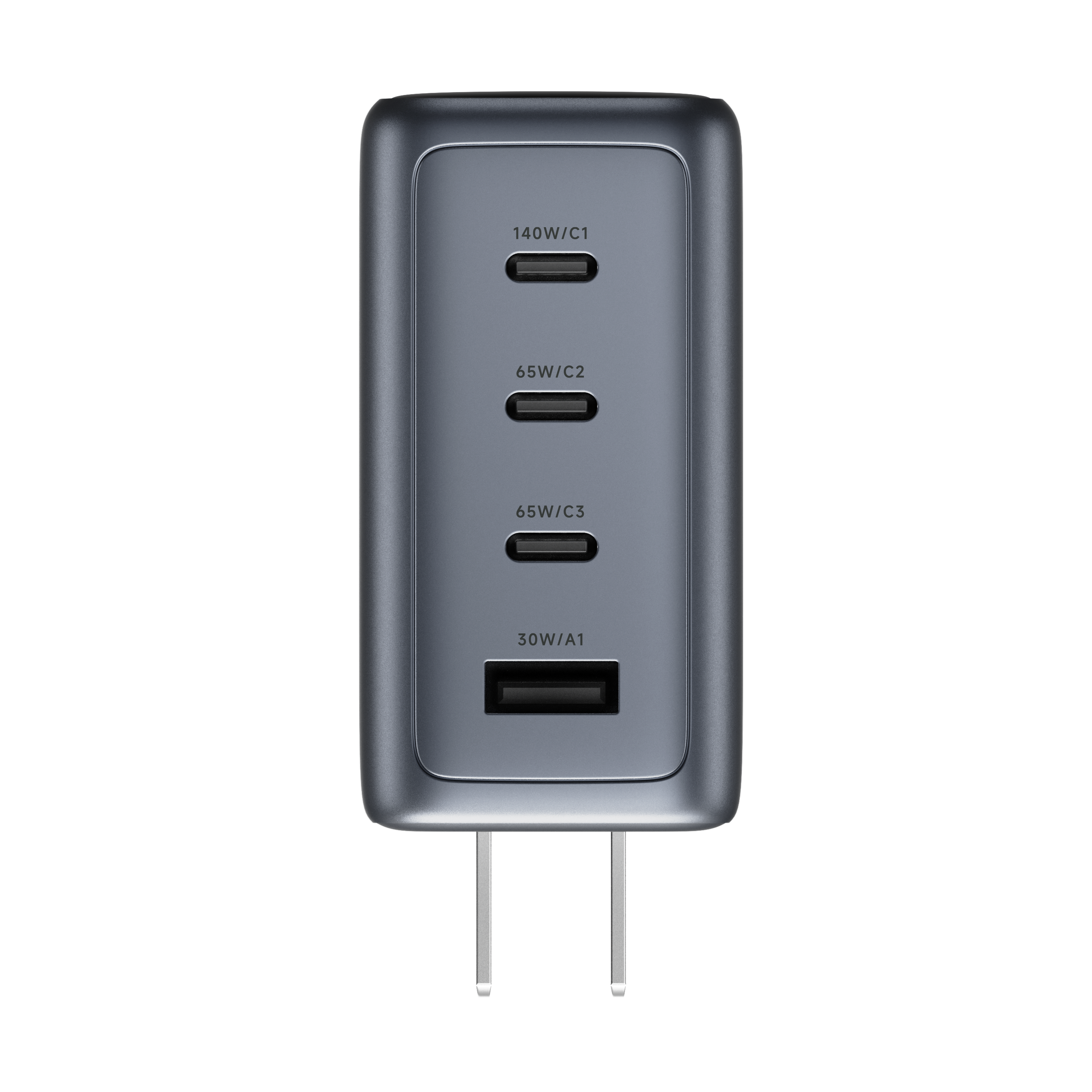 4-in-1 Wall Charger with Smart Display - 140W