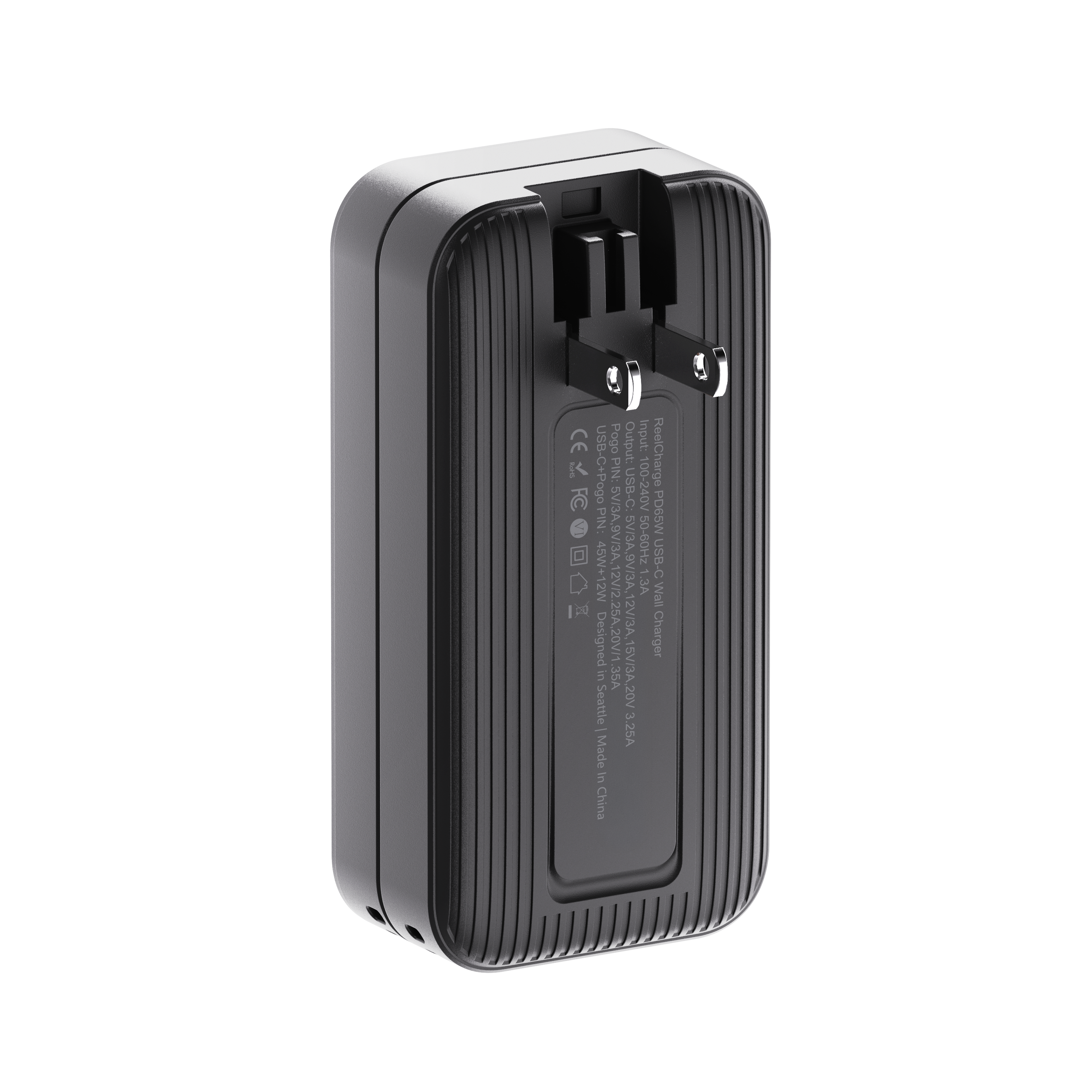 2-in-1 Power Bank (5K mAh) and Wall Charger (65W)