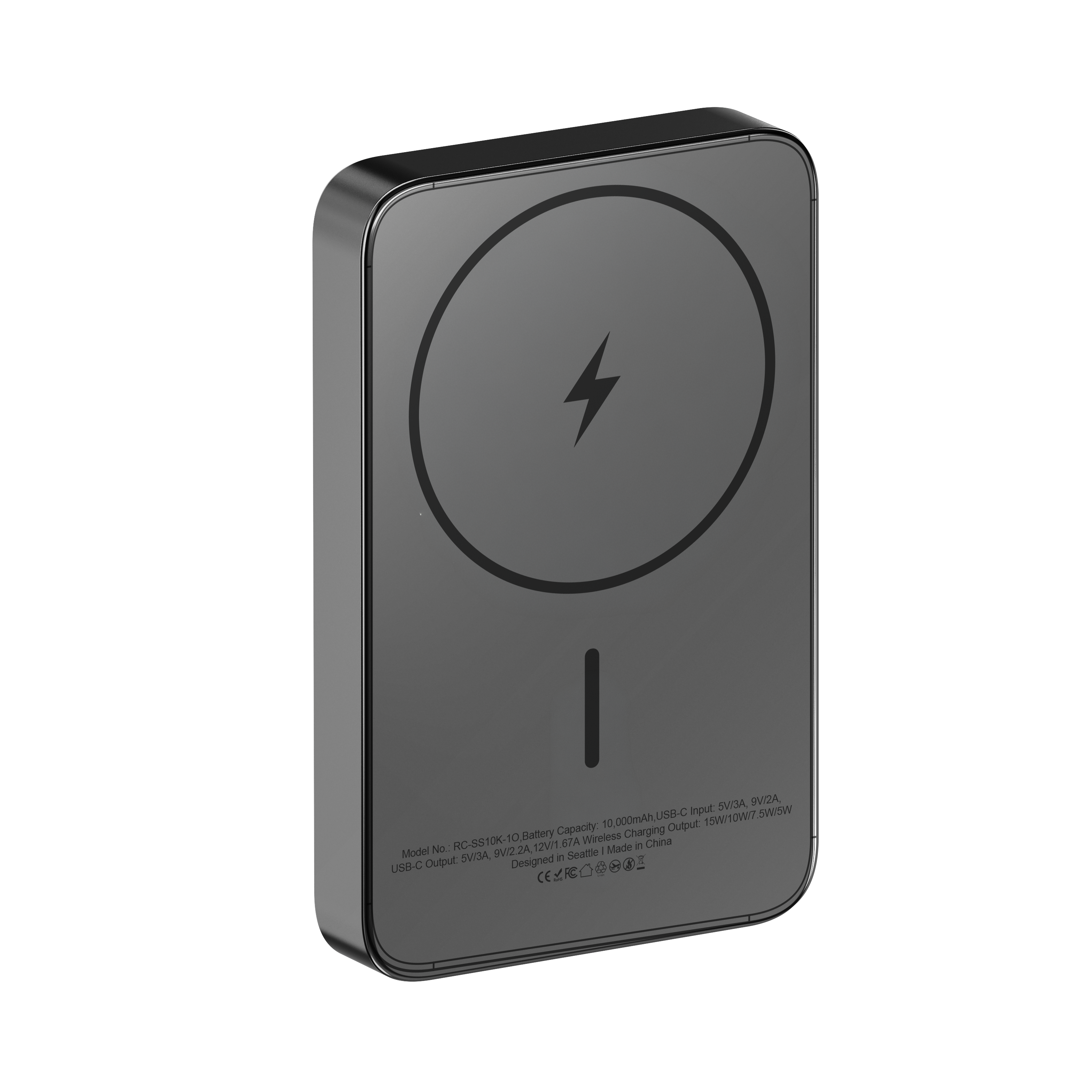 Solid State Wireless Power Bank - 10,000 mAh
