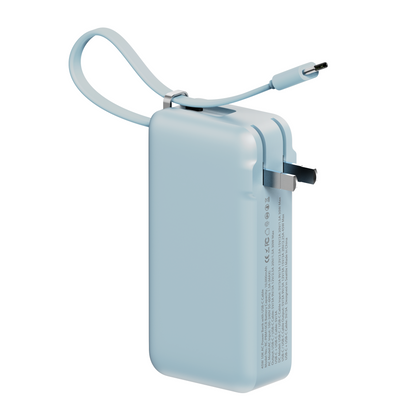 10K mAh Folding Mirror Power Bank - 45W