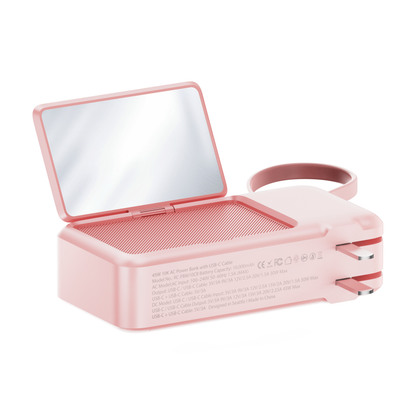 10,000 mAh Power Bank ReFlextion with Folding Mirror - 45W