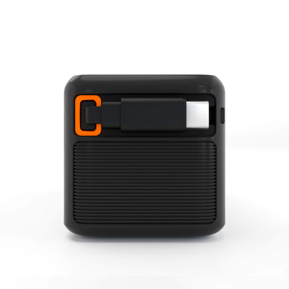 ReelPro 67W 15,000 mAh Power Bank w/ Retractable Cable, Folding prongs