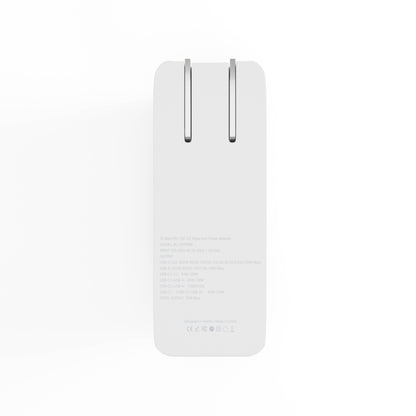 70W USB-C+C+A AVS Wall Charger w/Retractable Cable