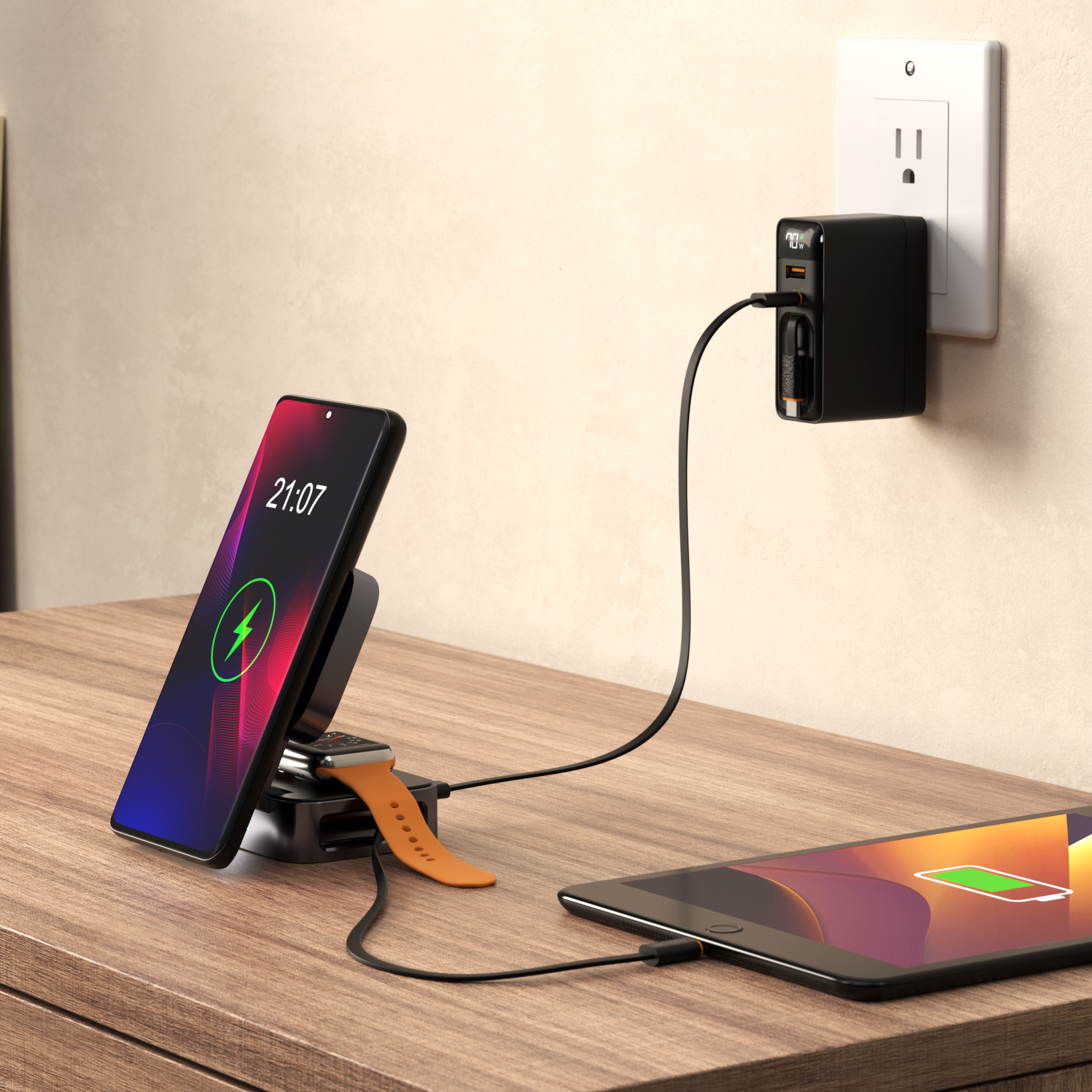 5-in-1 Wireless Powerstation & Charger - 65W