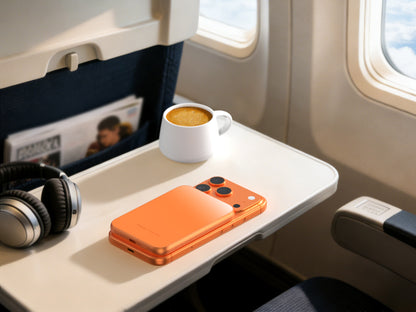 5K Solid State Wireless Power Bank - Tempered Glass