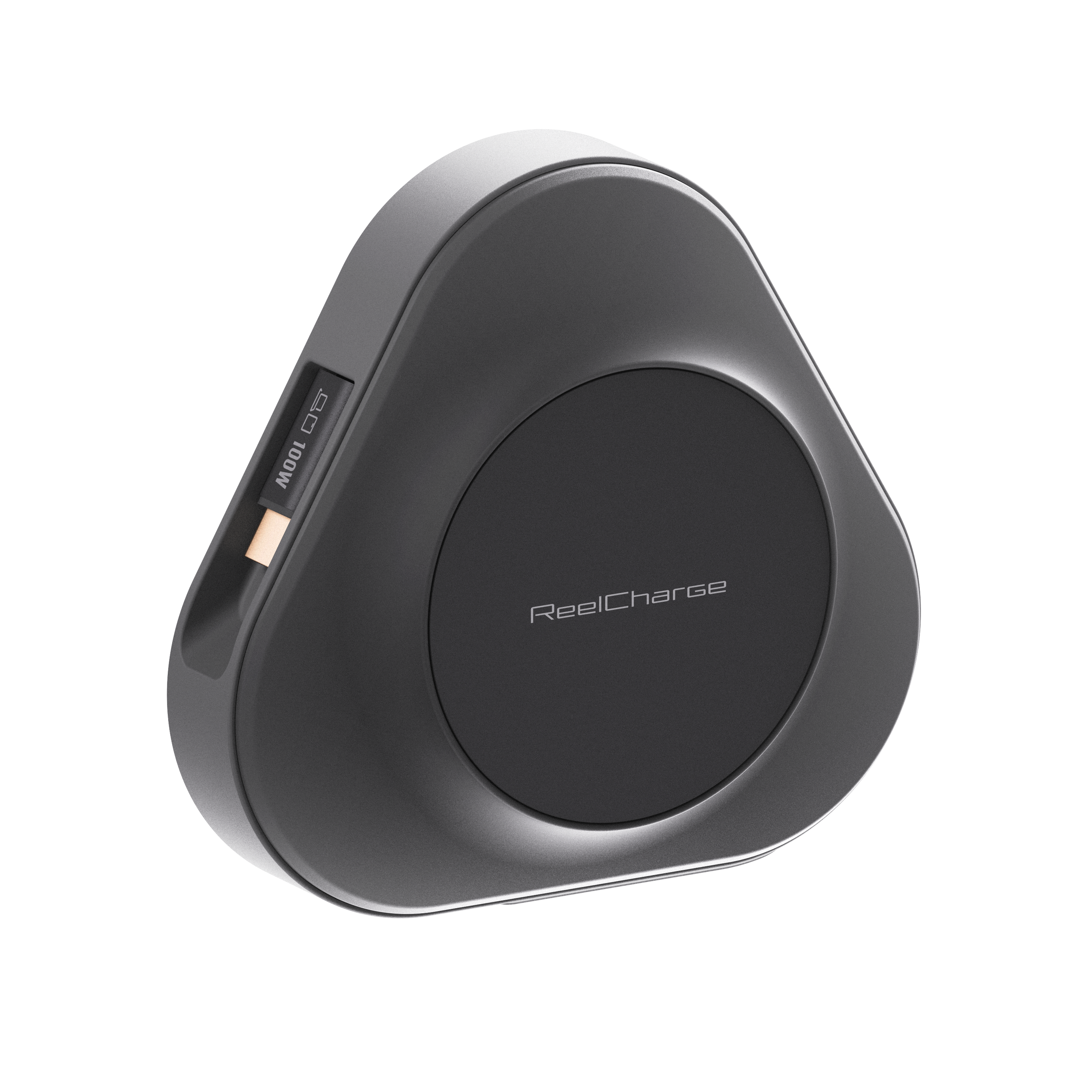 100W Qi 15W Power Station + Universal Watch Charger w/Dual Retractable USB-C Cables