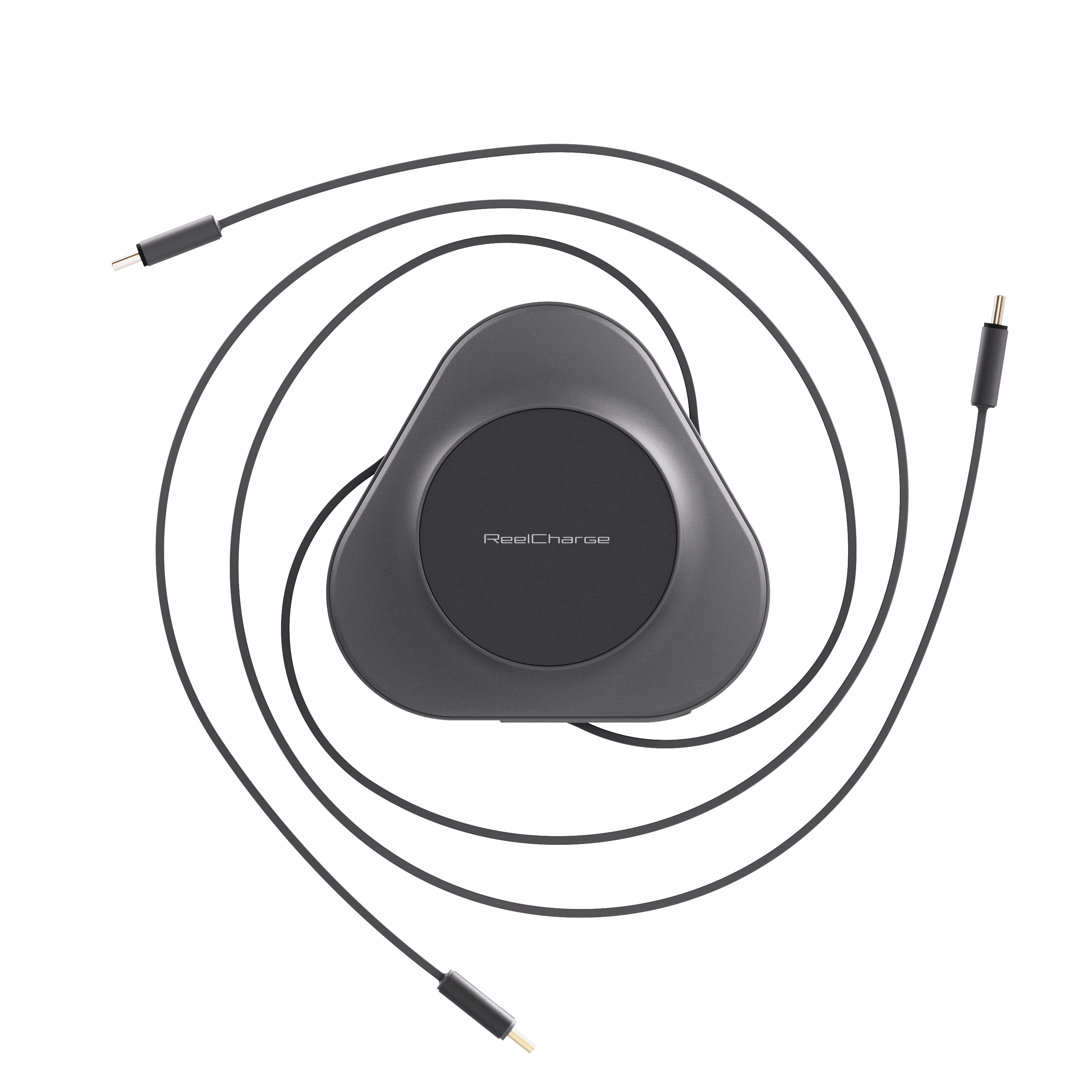 100W Qi 15W Power Station + Universal Watch Charger w/Dual Retractable USB-C Cables