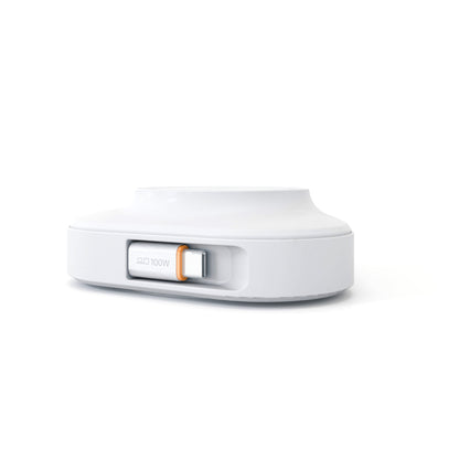 100W Qi 15W Power Station + Universal Watch Charger w/Dual Retractable Cables