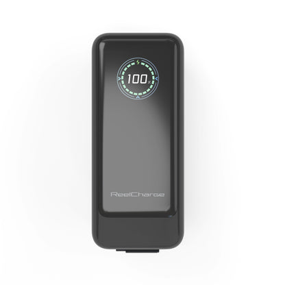 ReelPro 67W 15,000 mAh Power Bank w/ Retractable Cable, Folding prongs