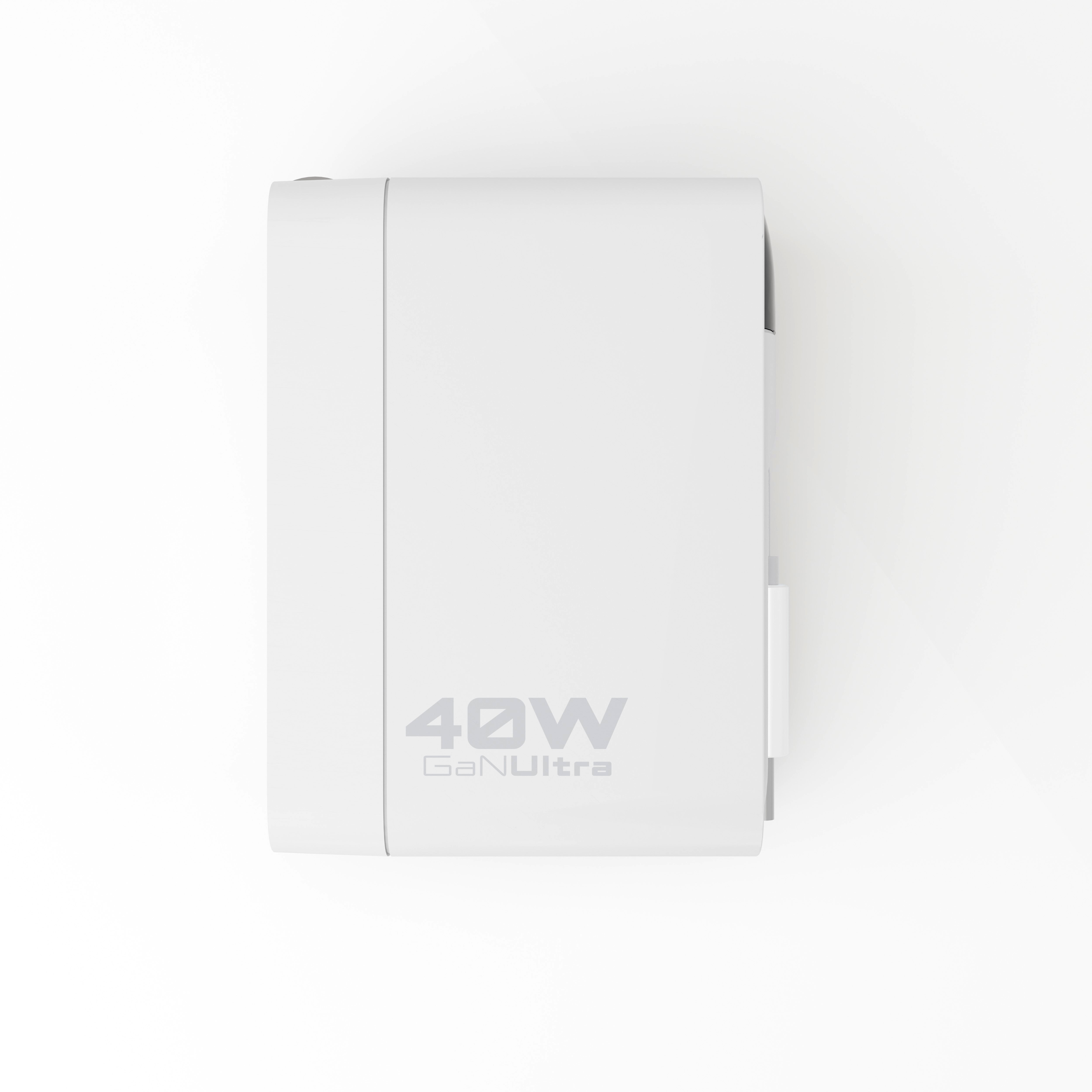 40W USB-C+C AVS Wall Charger w/Retractable Cable