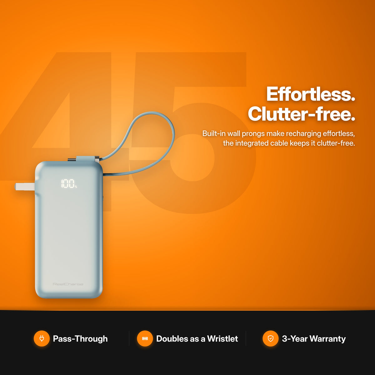 ReelCharge Power Bank Flex 45W why it is better