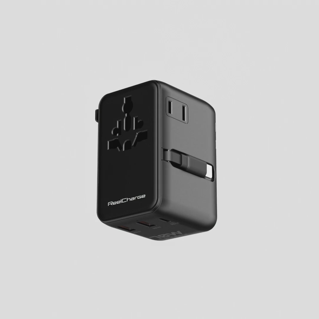 70W Global Travel Charger product animation