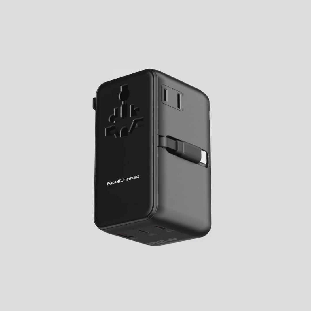 100W Global Travel Charger product animation