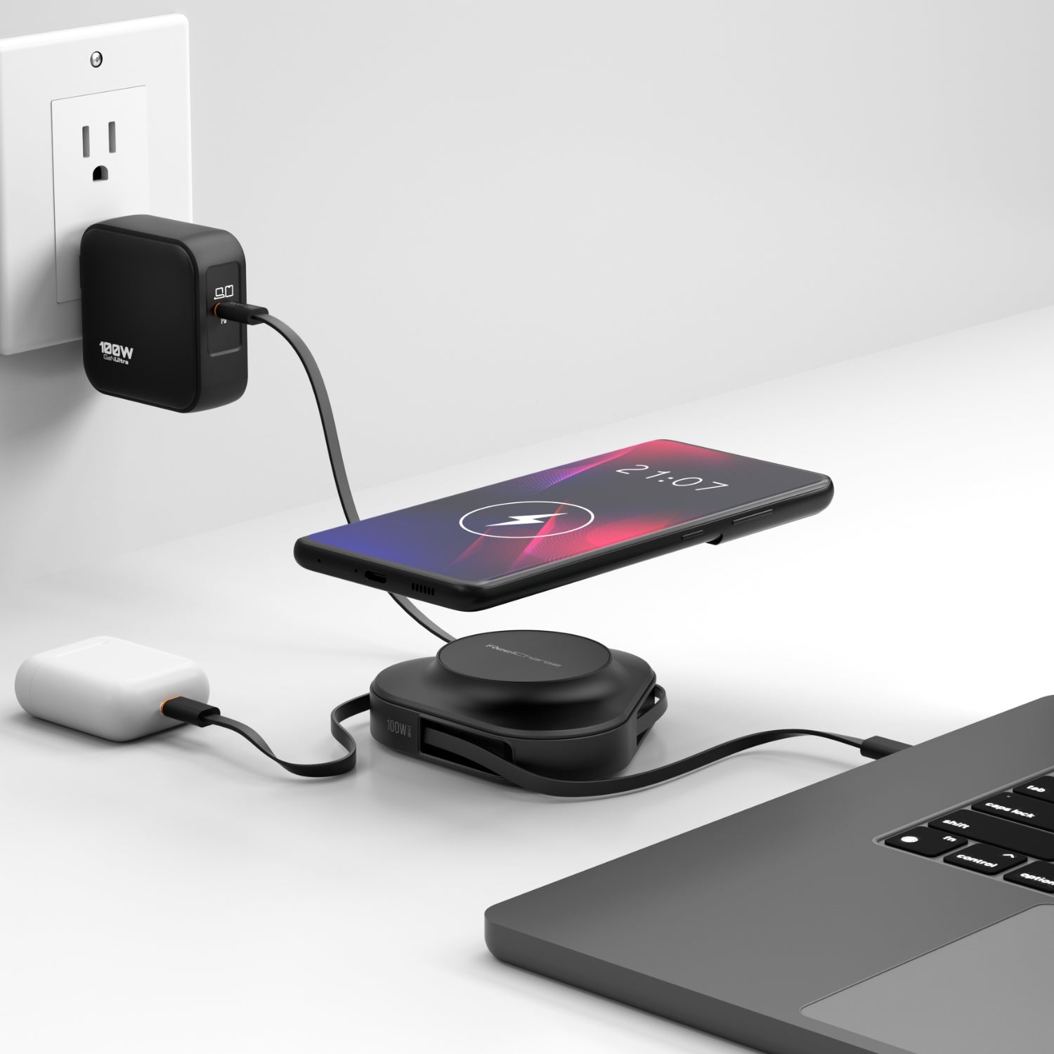 3-in-1 Wireless Charger - 100W PowerStation